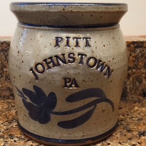 Handcrafted Pottery Utensil Holder - Pitt, Johnstown, PA